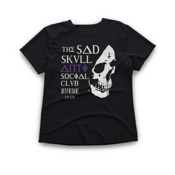 sad skull II Violeta