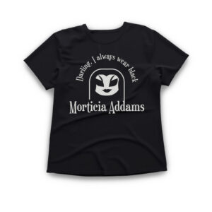 Camiseta morticia