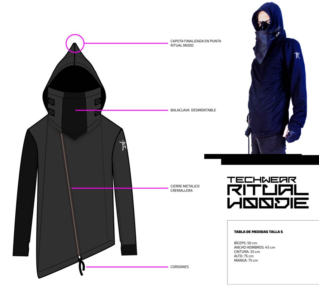 RITUAL TECHWEAR HOODIE LABEL