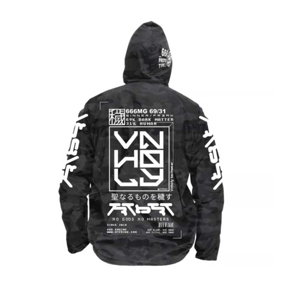 Unholy warcore techwear back